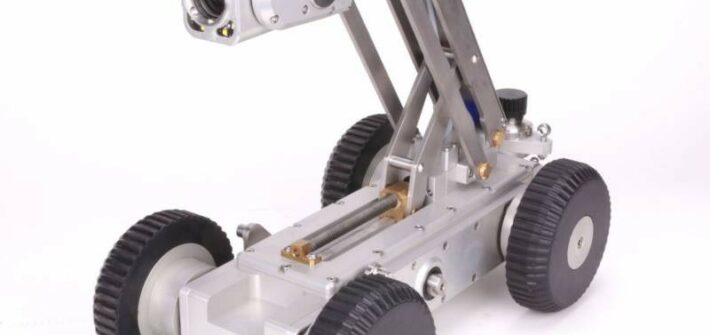 chariot motorisé inspection vidéo